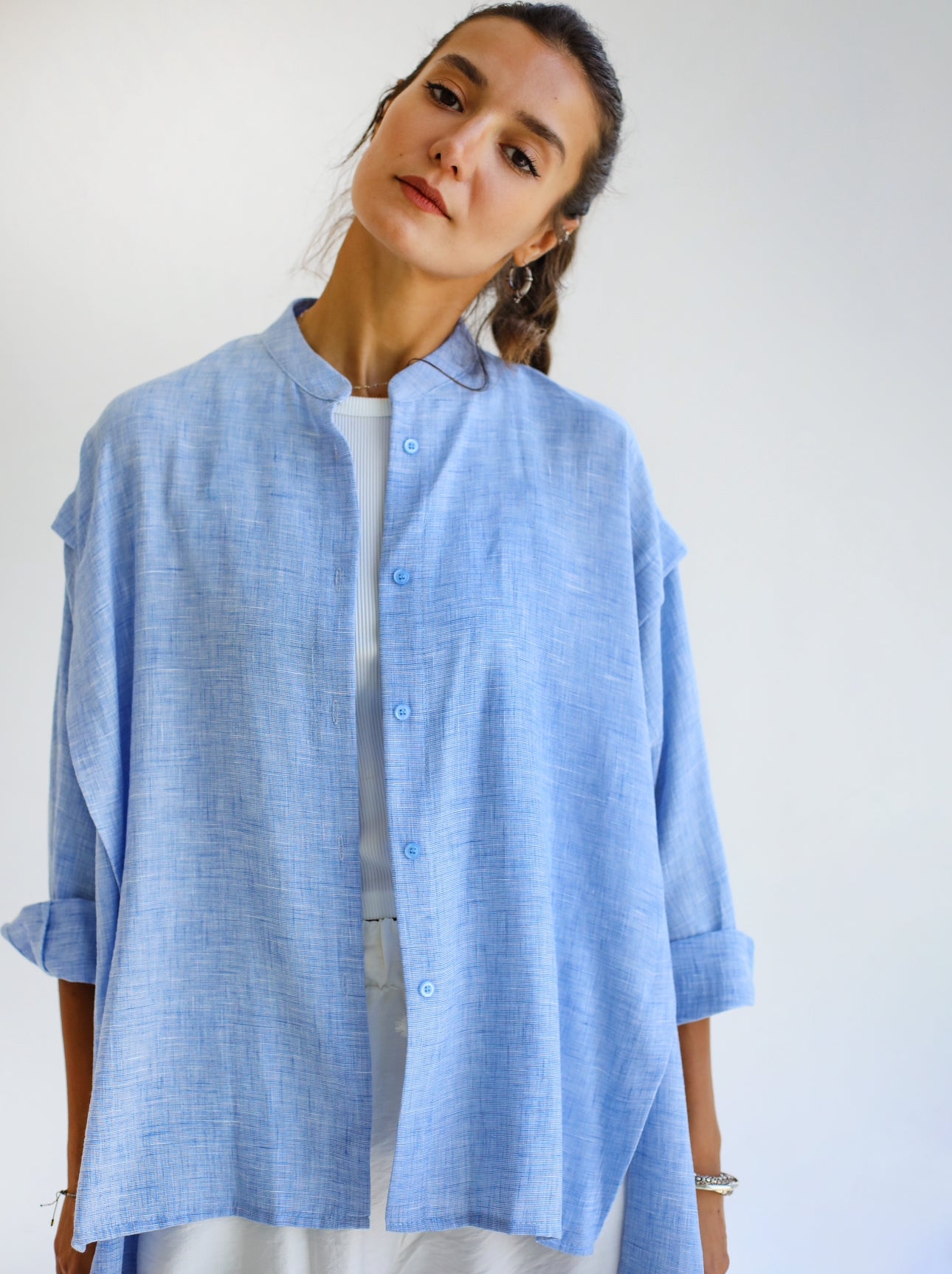 Ella blue shirt