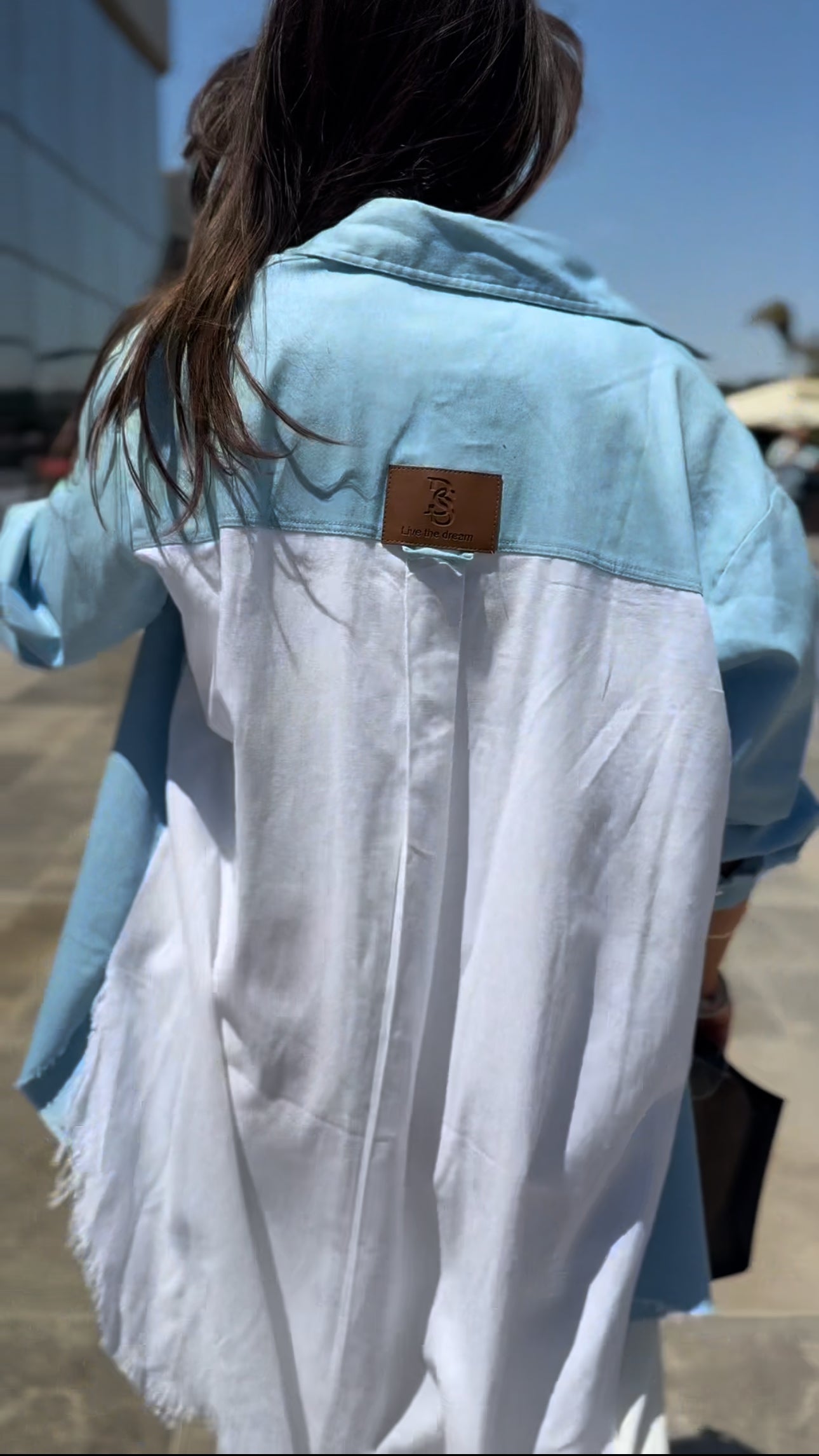 Jeans x linen shirt