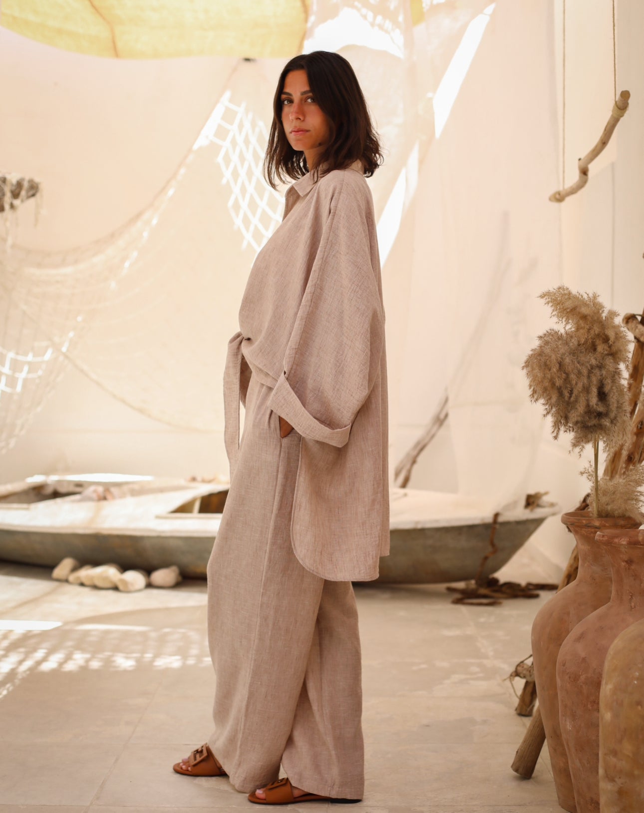 Wrap linen set
