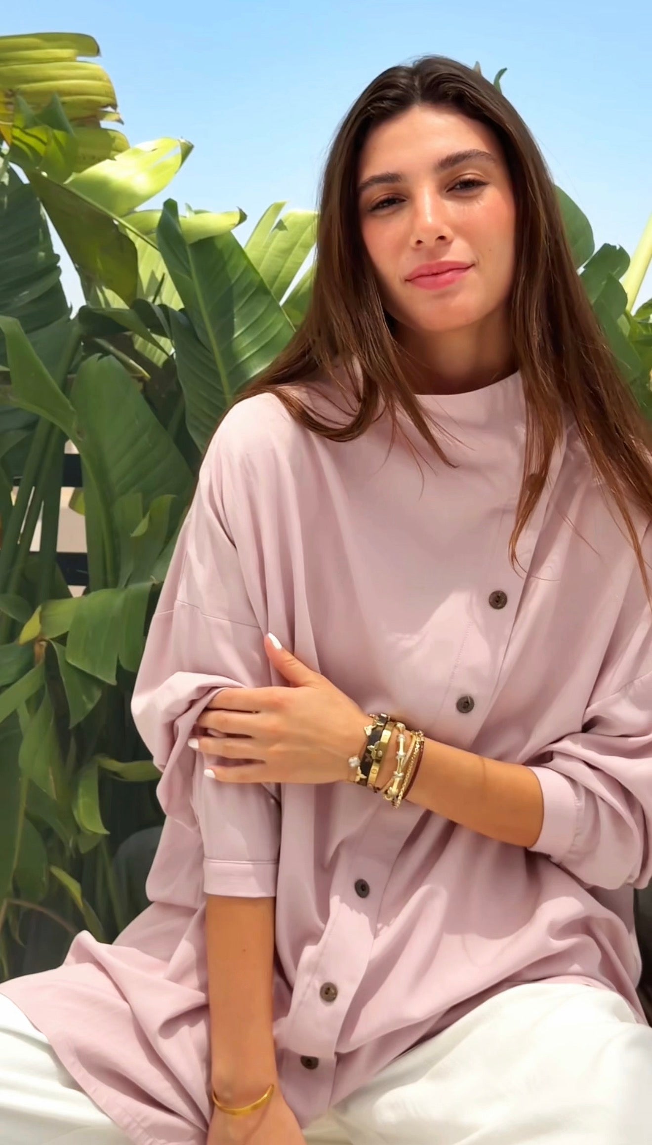 Jasmine asymmetrical top