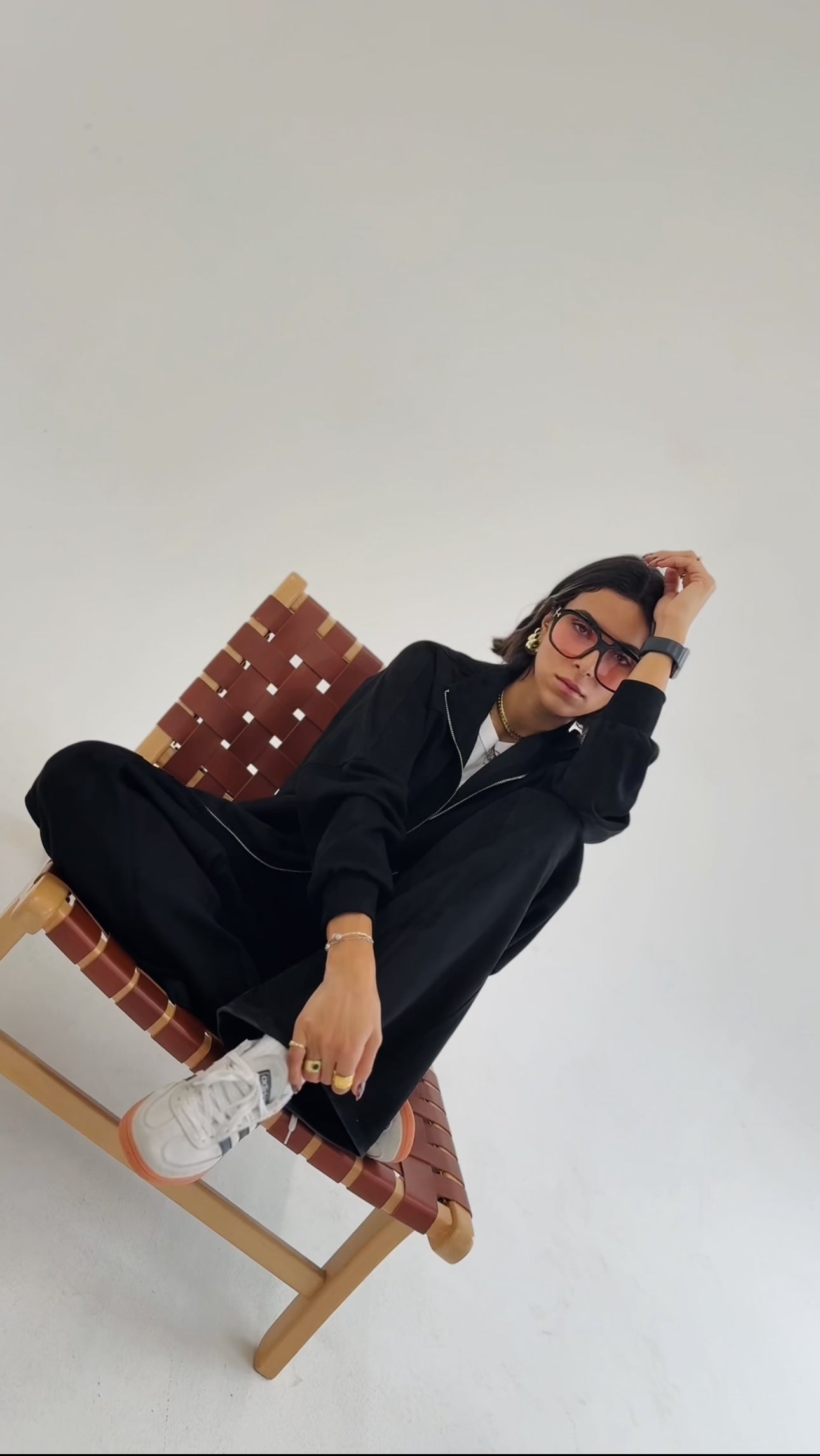 Black Suede set
