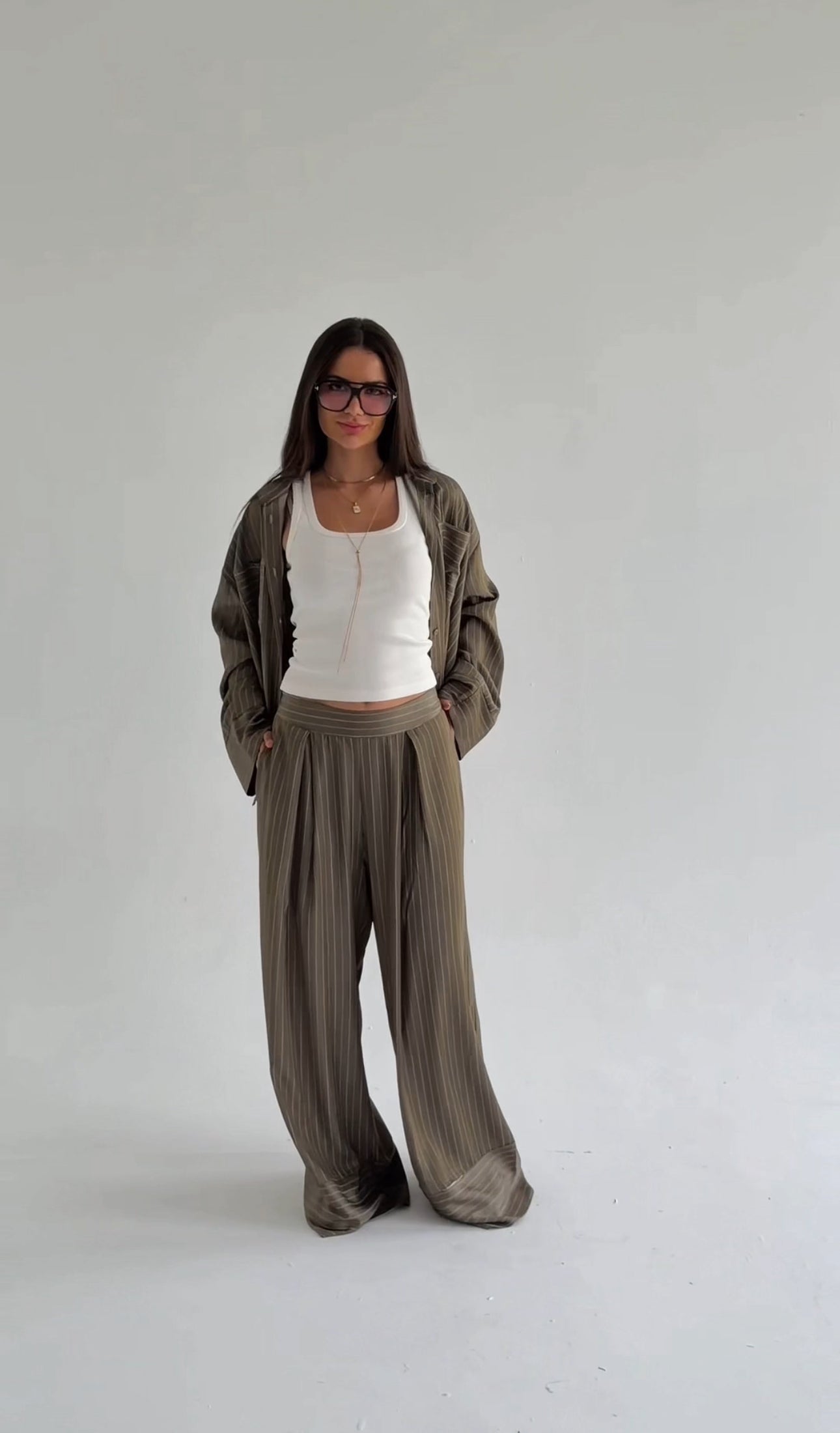 Olive green set