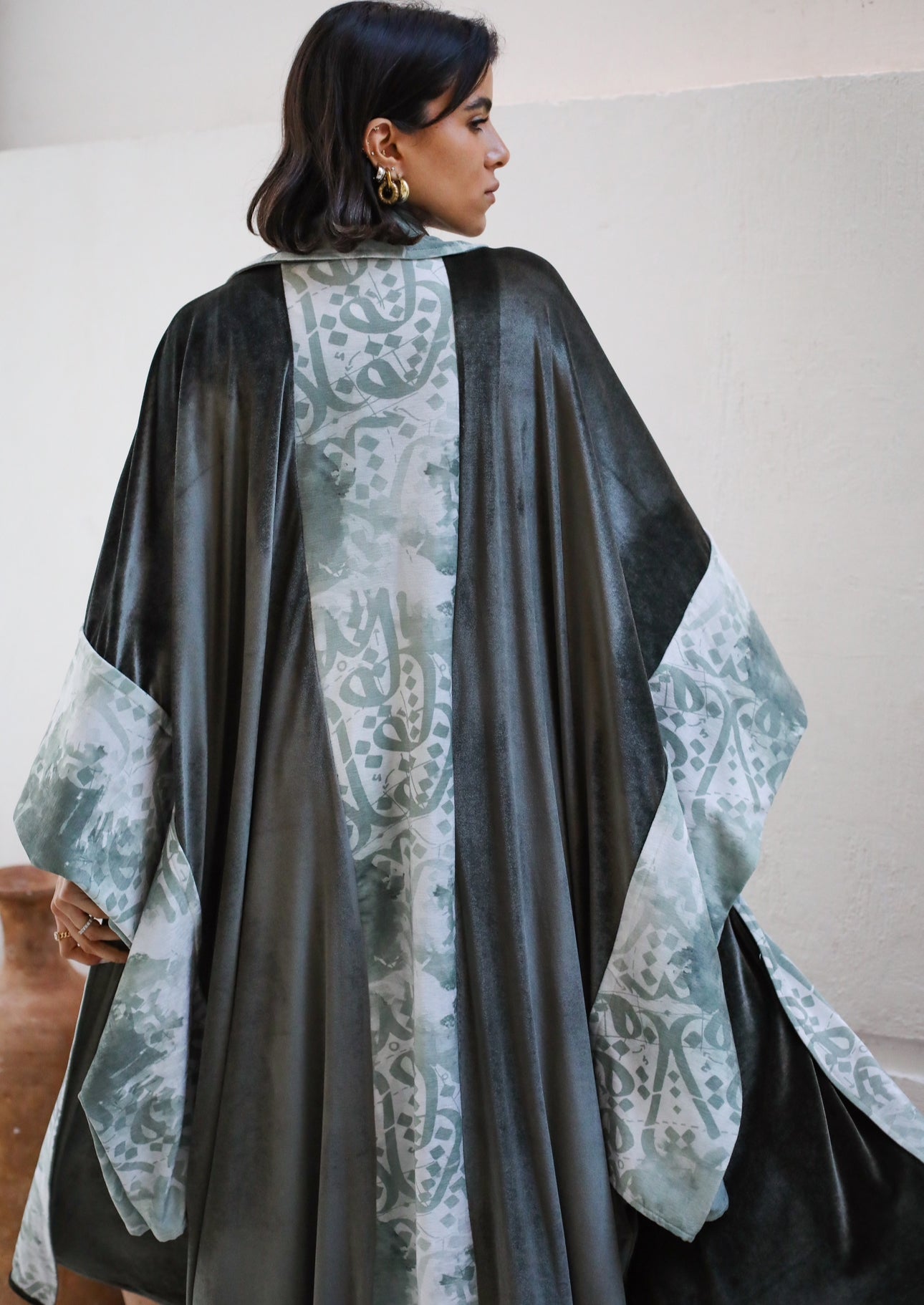 Olive green Kaftan