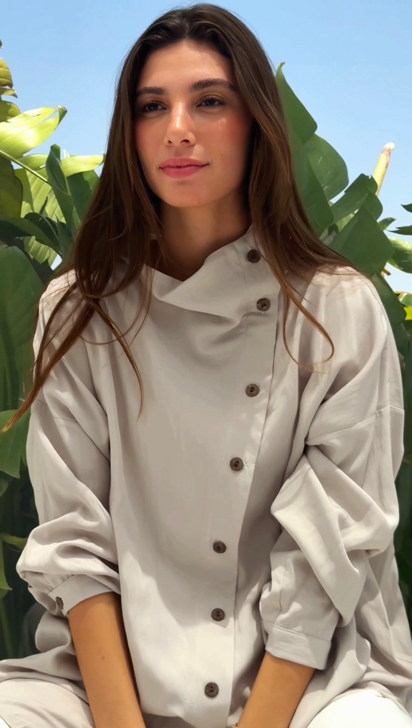 Jasmine asymmetrical top