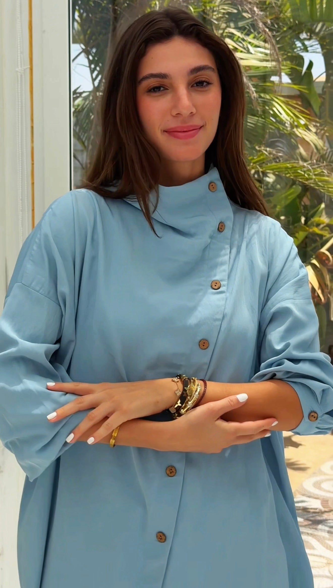 Jasmine asymmetrical top