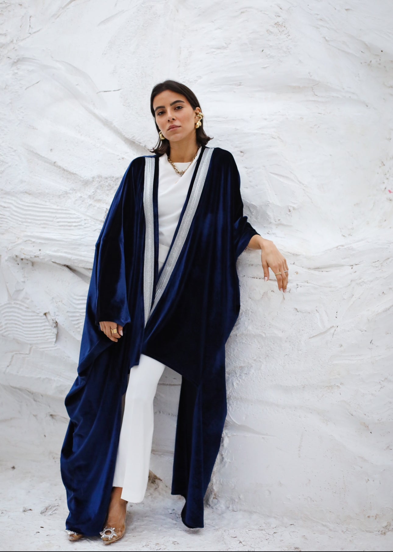 Royal blue Iaftan
