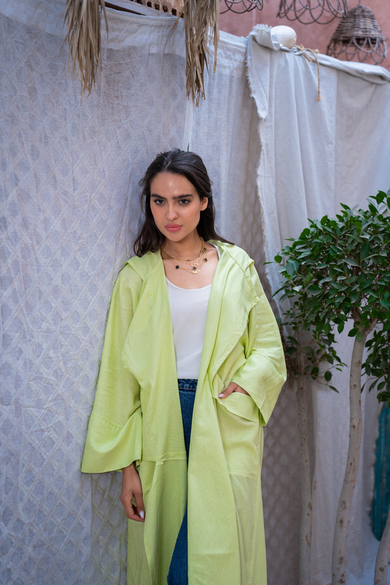 Lime cardigan
