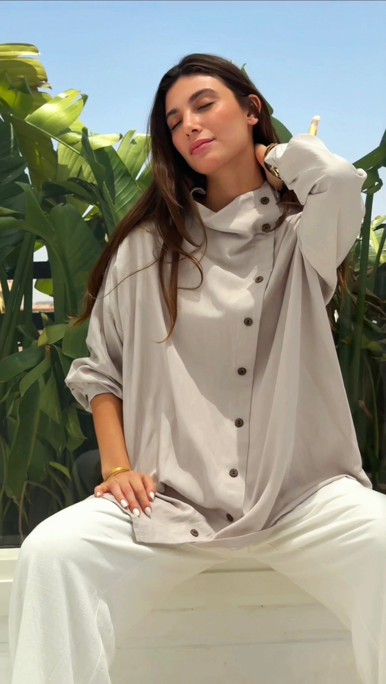 Jasmine asymmetrical top