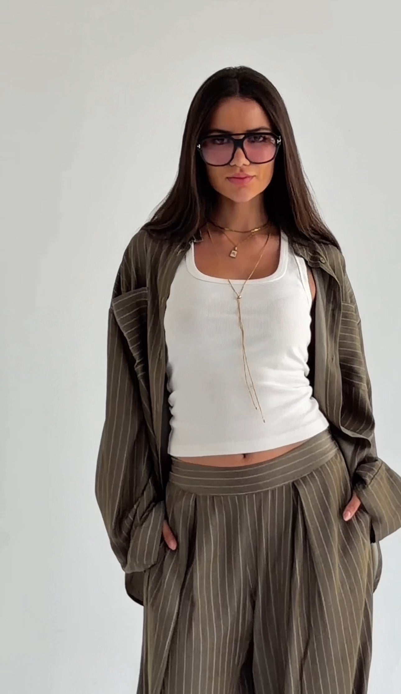 Olive green set
