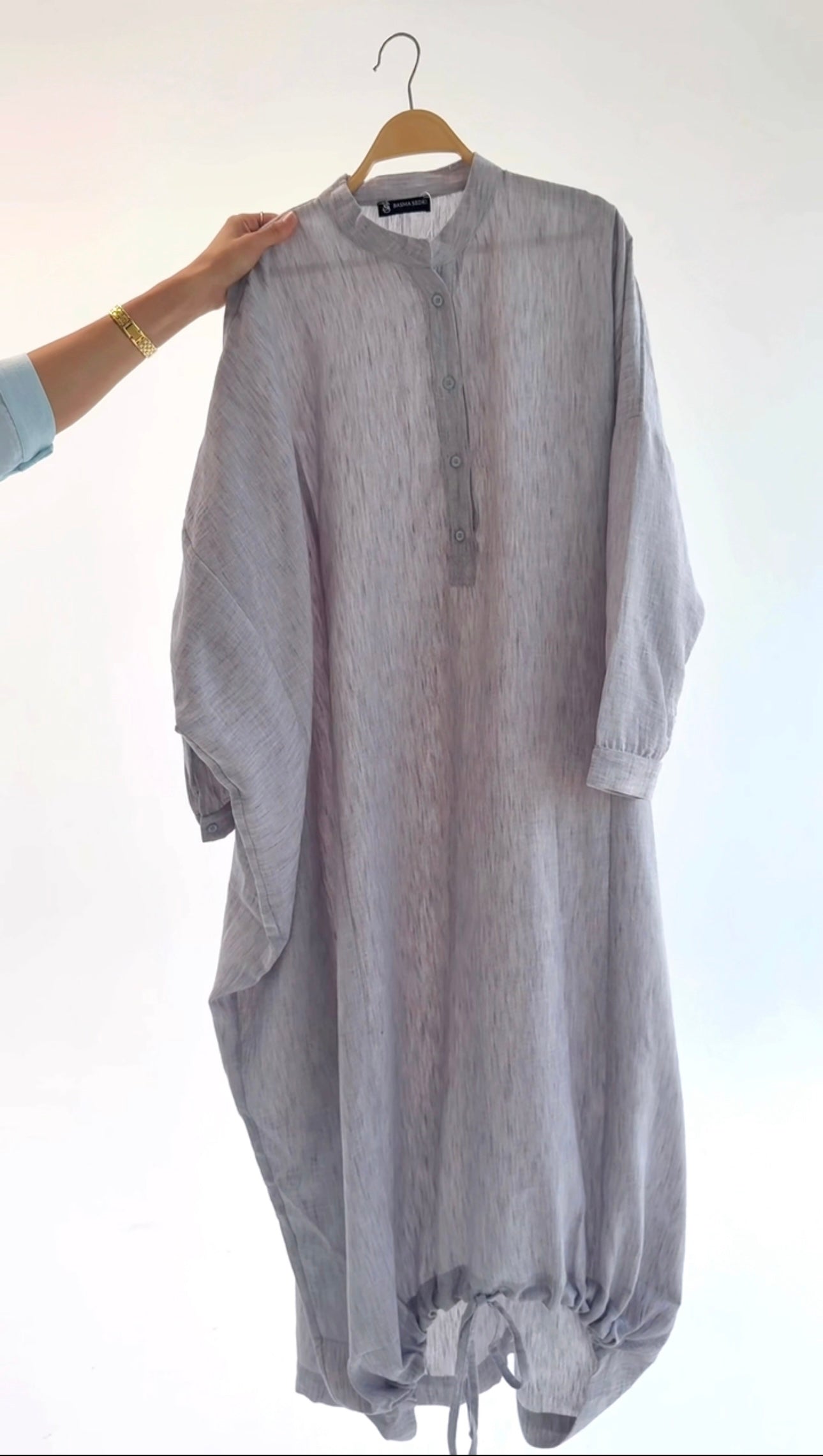 Grey ballon dress