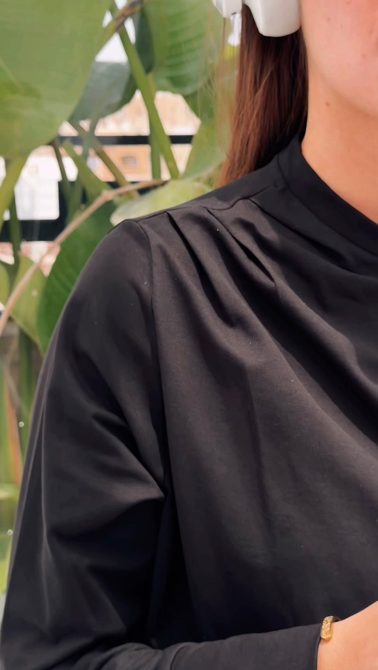 Black cotton set