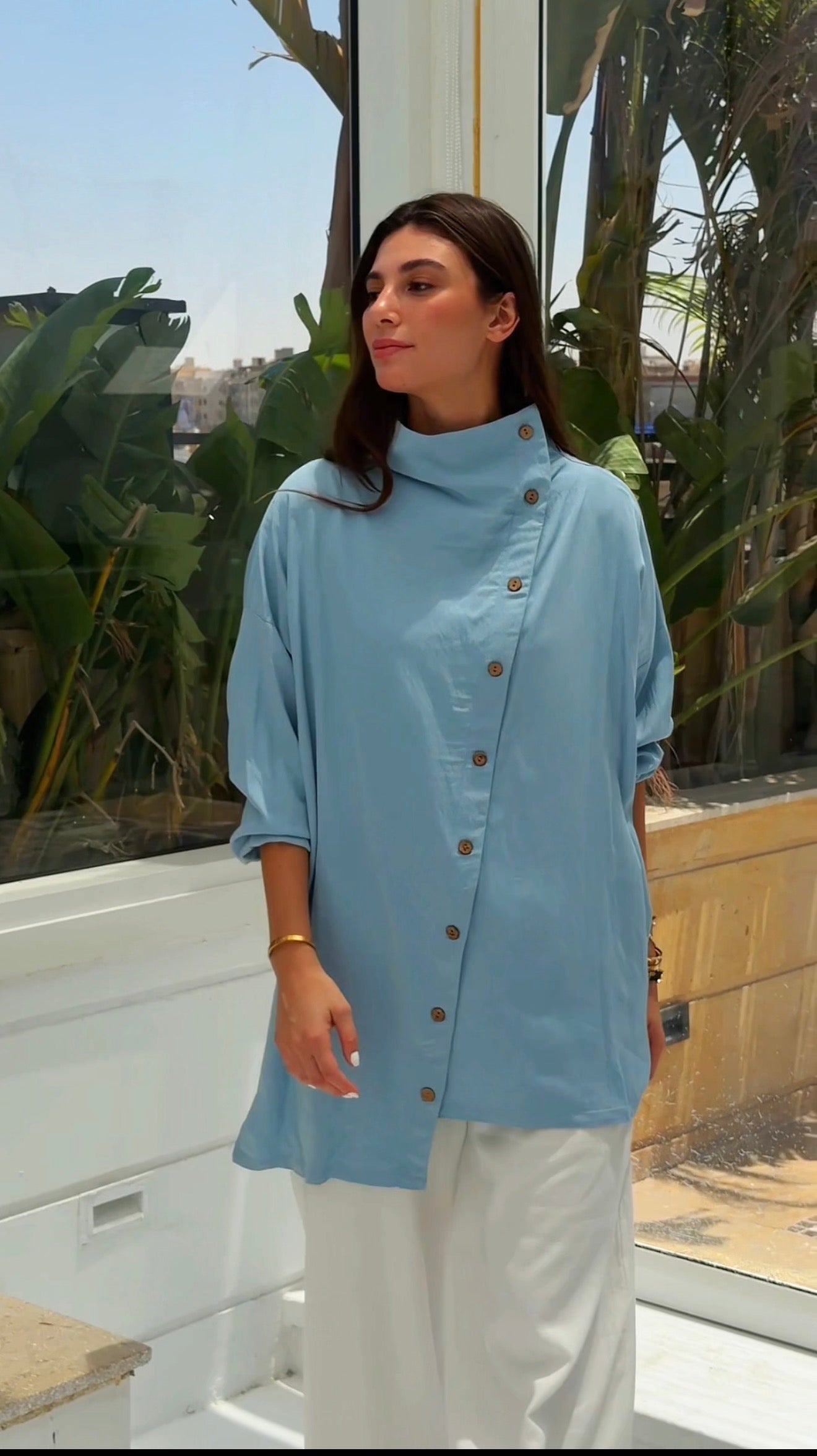 Jasmine asymmetrical top