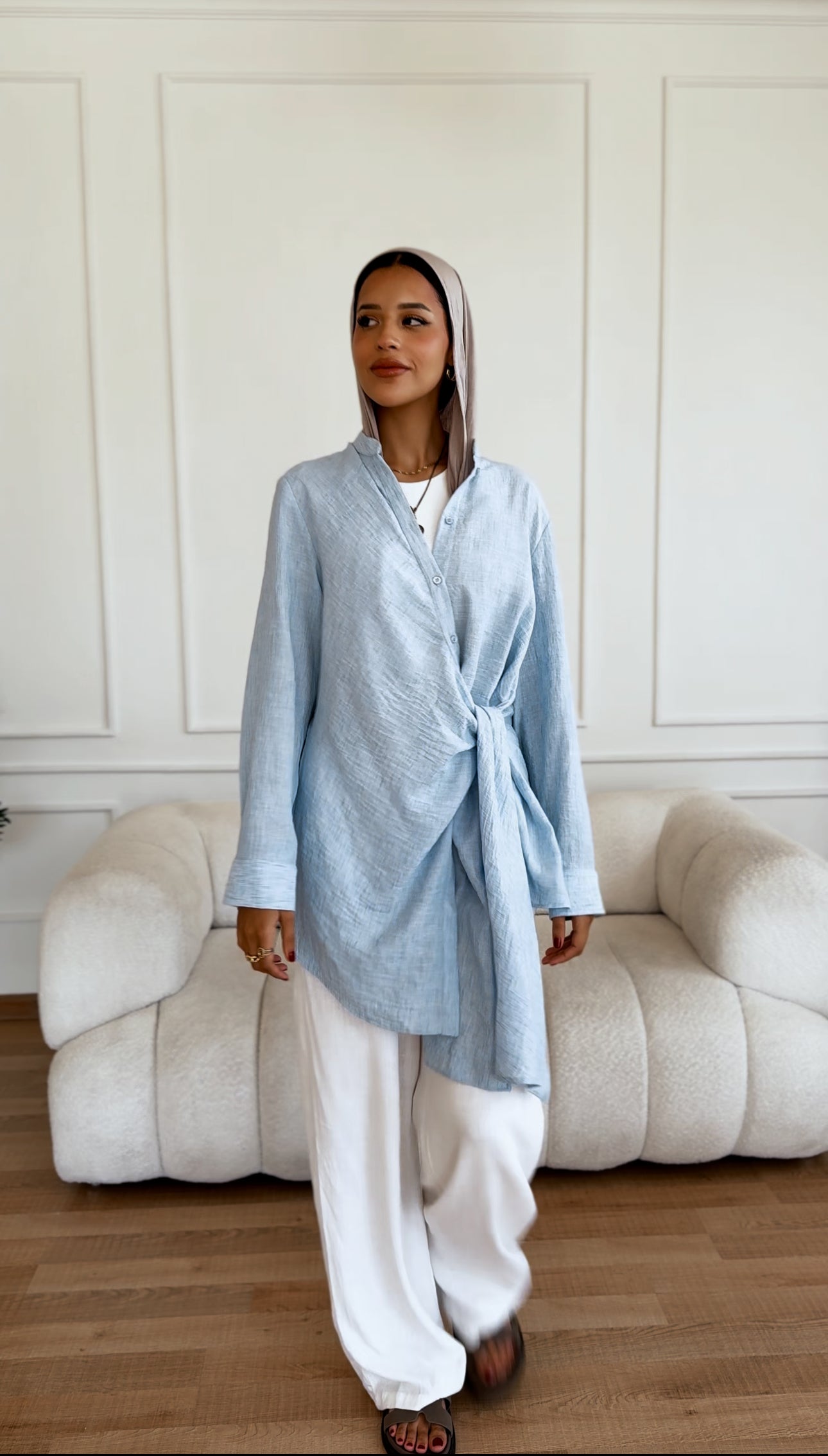 Wrap shirt