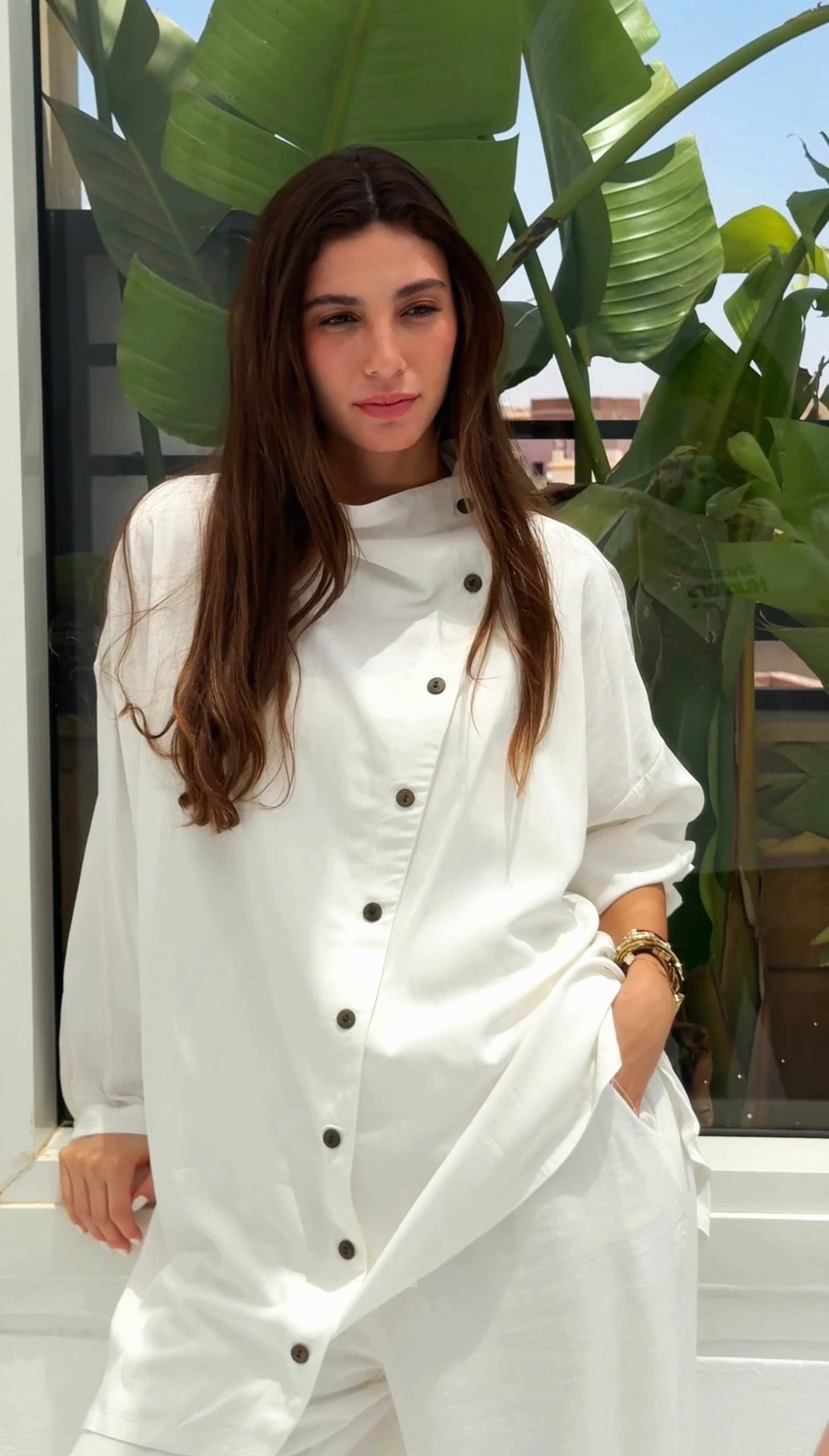 Jasmine asymmetrical top