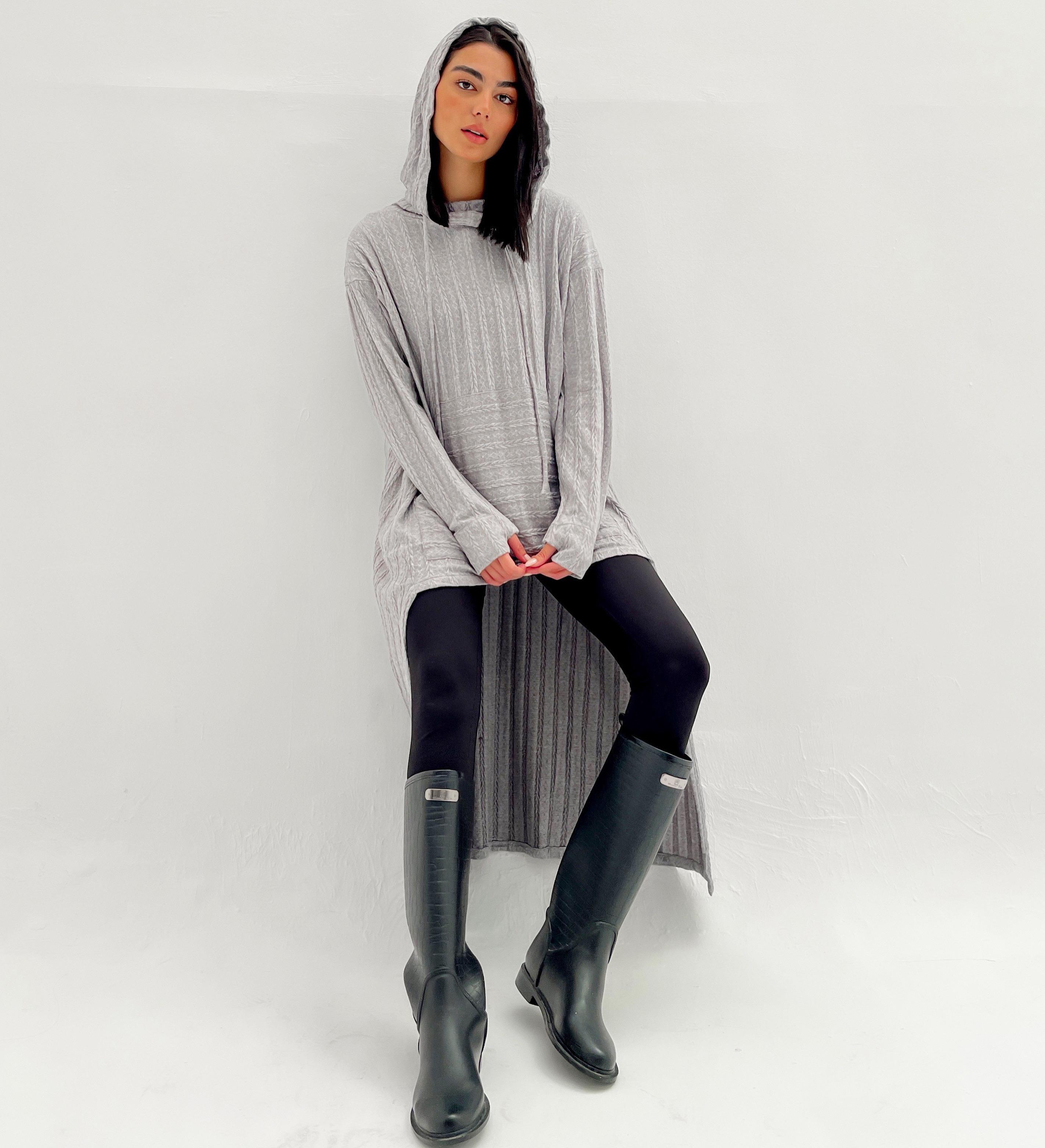 Knit High Low Top
